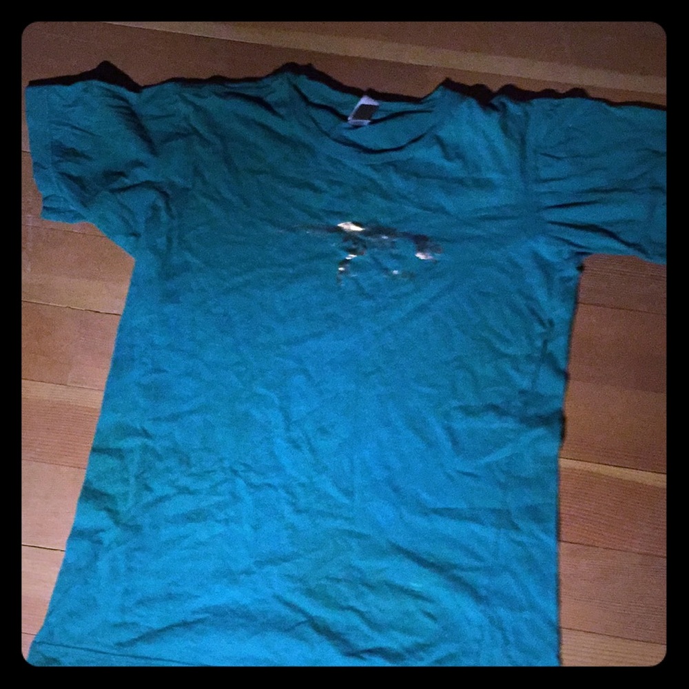 Green Stan the dinosaur shirt